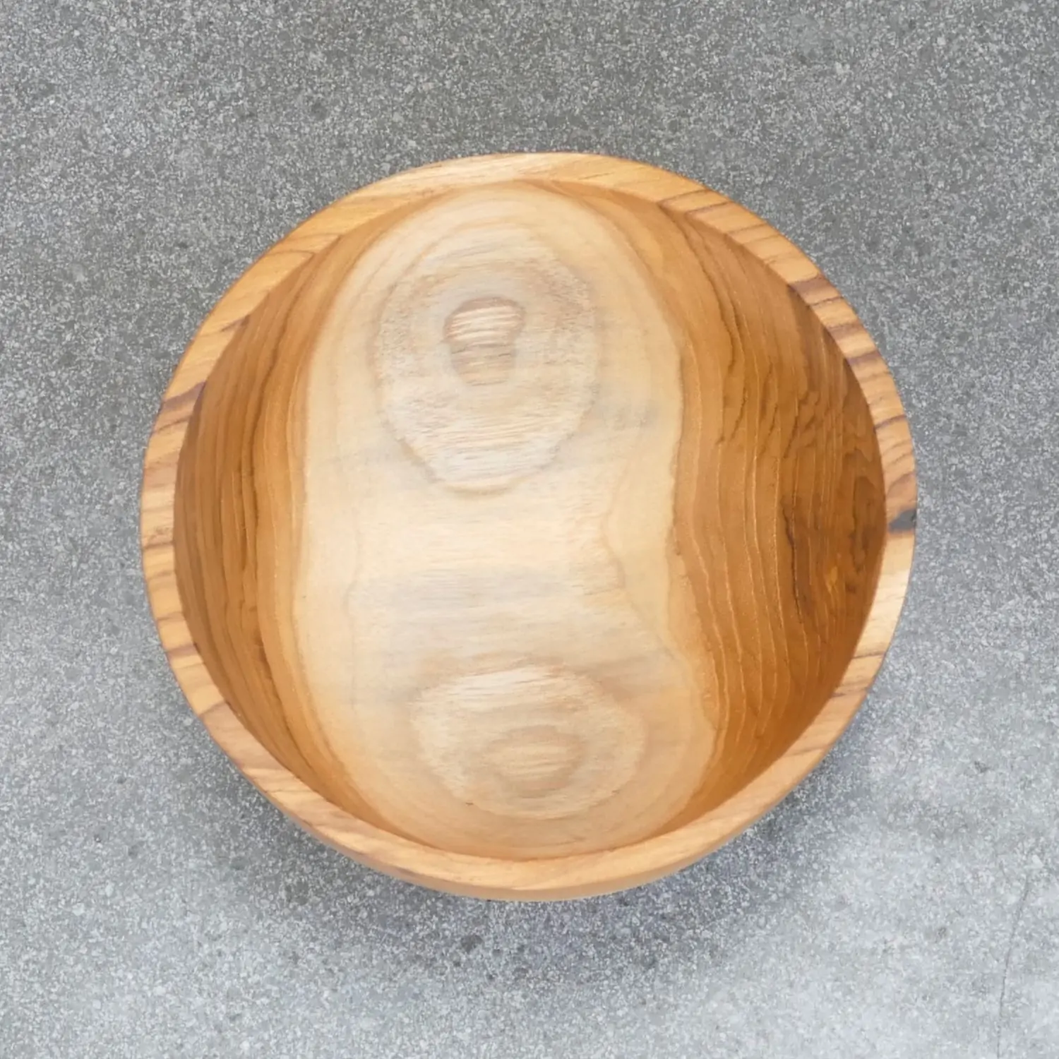 Artikelbild 3 des Artikels “Holzschale, aus Teakholz, 15 cm Durchmesser “